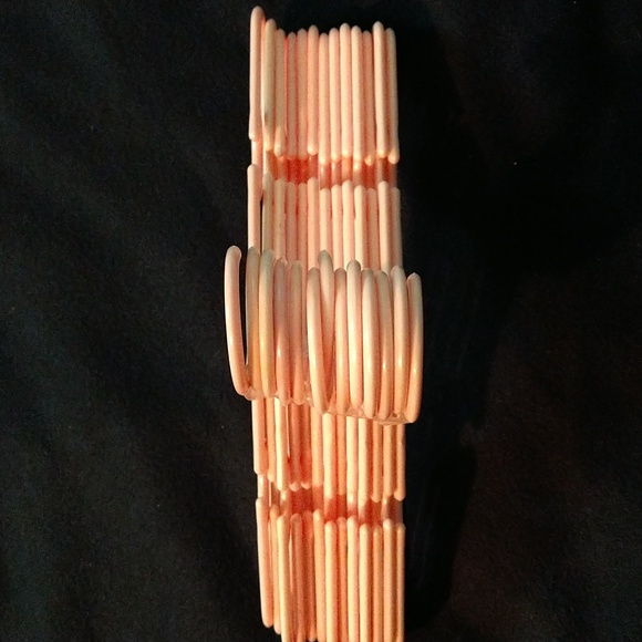 20 Soft Pink Cradle Style Baby Clothes Hangers - Picture 5 of 7